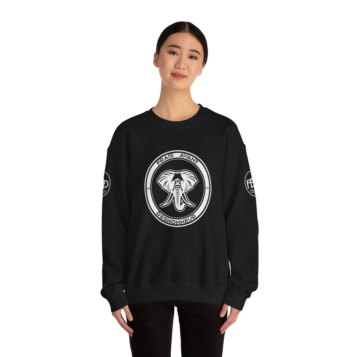 Frais Avant Déshonneur “Sceau de Frais” sweatshirt(White)
