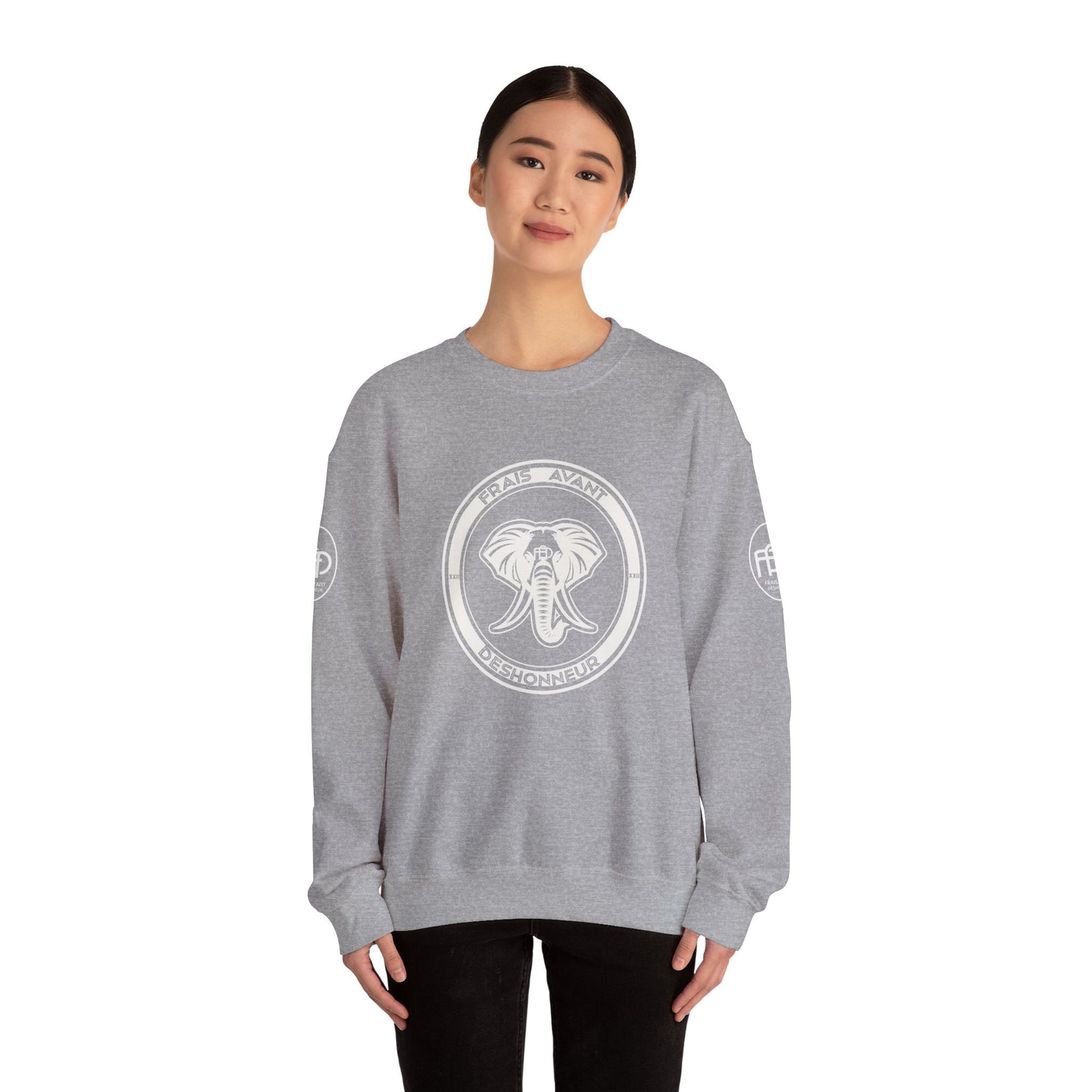 Frais Avant Déshonneur “Sceau de Frais” sweatshirt(White)