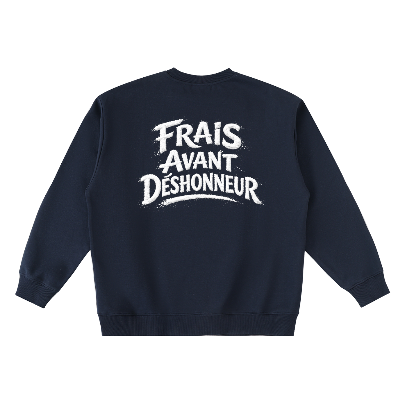 Oversized Crewneck Taped Sweatshirt