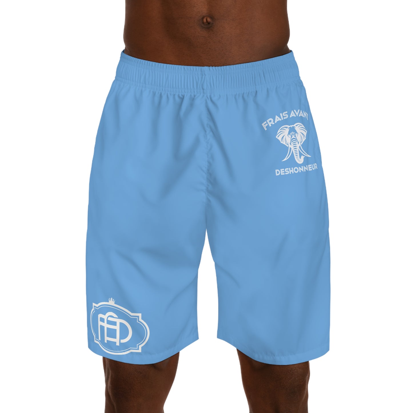 Carolina Blue FAD men’s jogger shorts