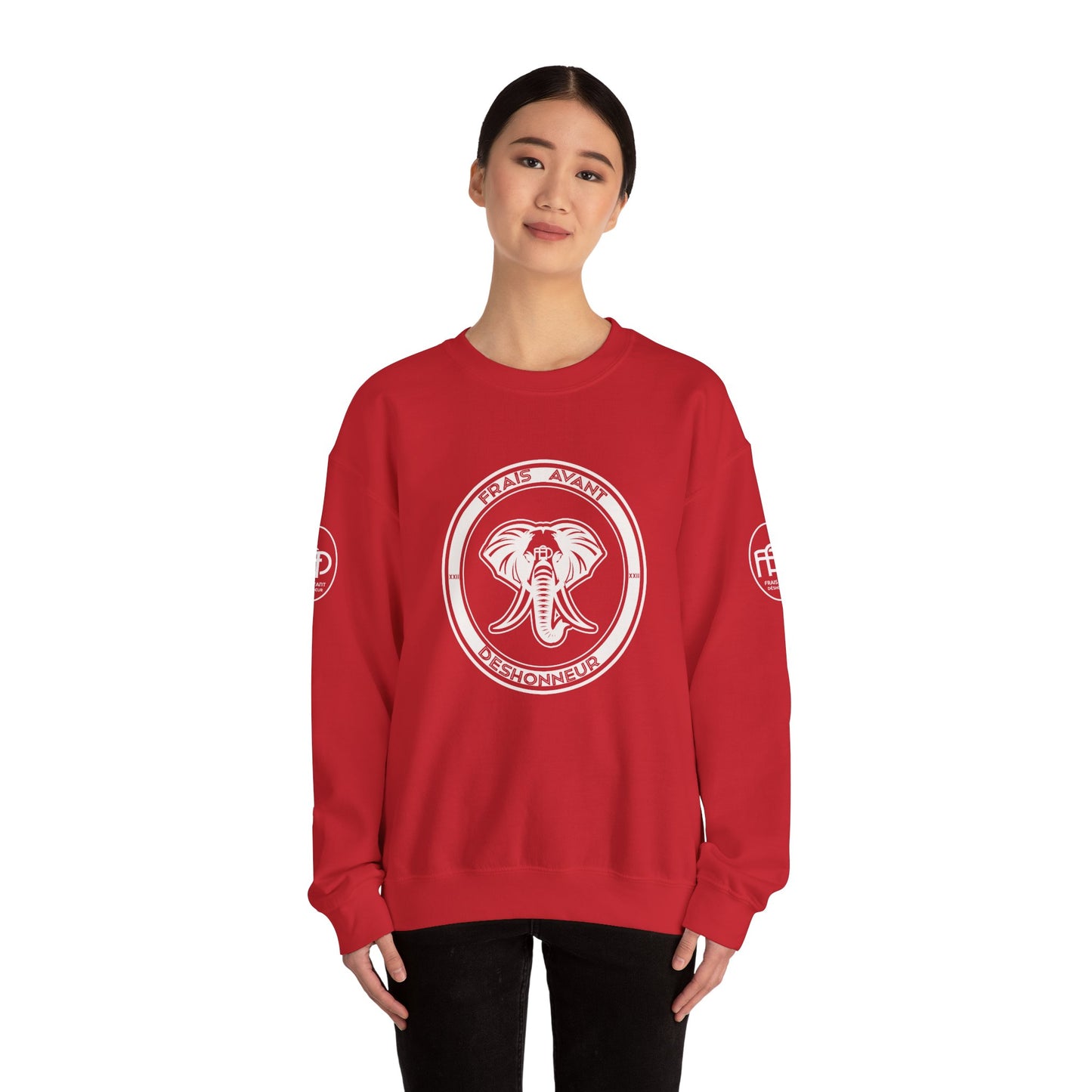 Frais Avant Déshonneur “Sceau de Frais” sweatshirt(White)