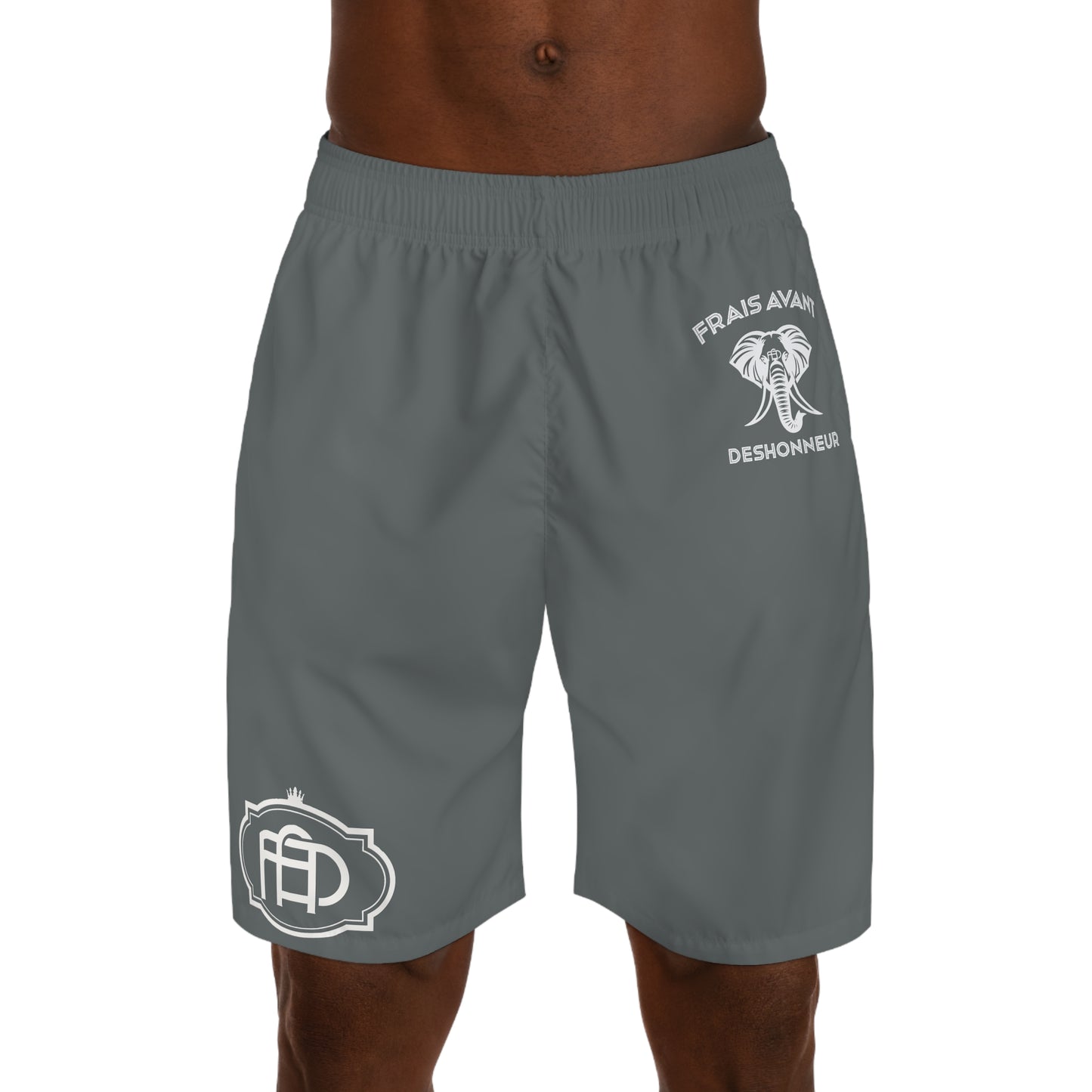 Gray FAD men’s jogger shorts