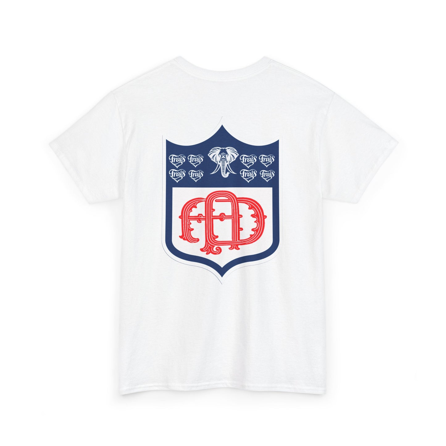 FAD French Crest Tee – "Frais Avant Déshonneur" Vintage-Style Graphic T-Shirt