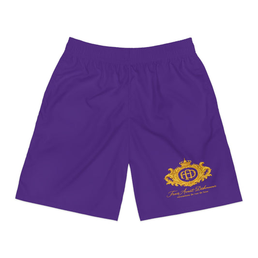 Frais Avant Déshonneur Men's Jogger Shorts (Purple)