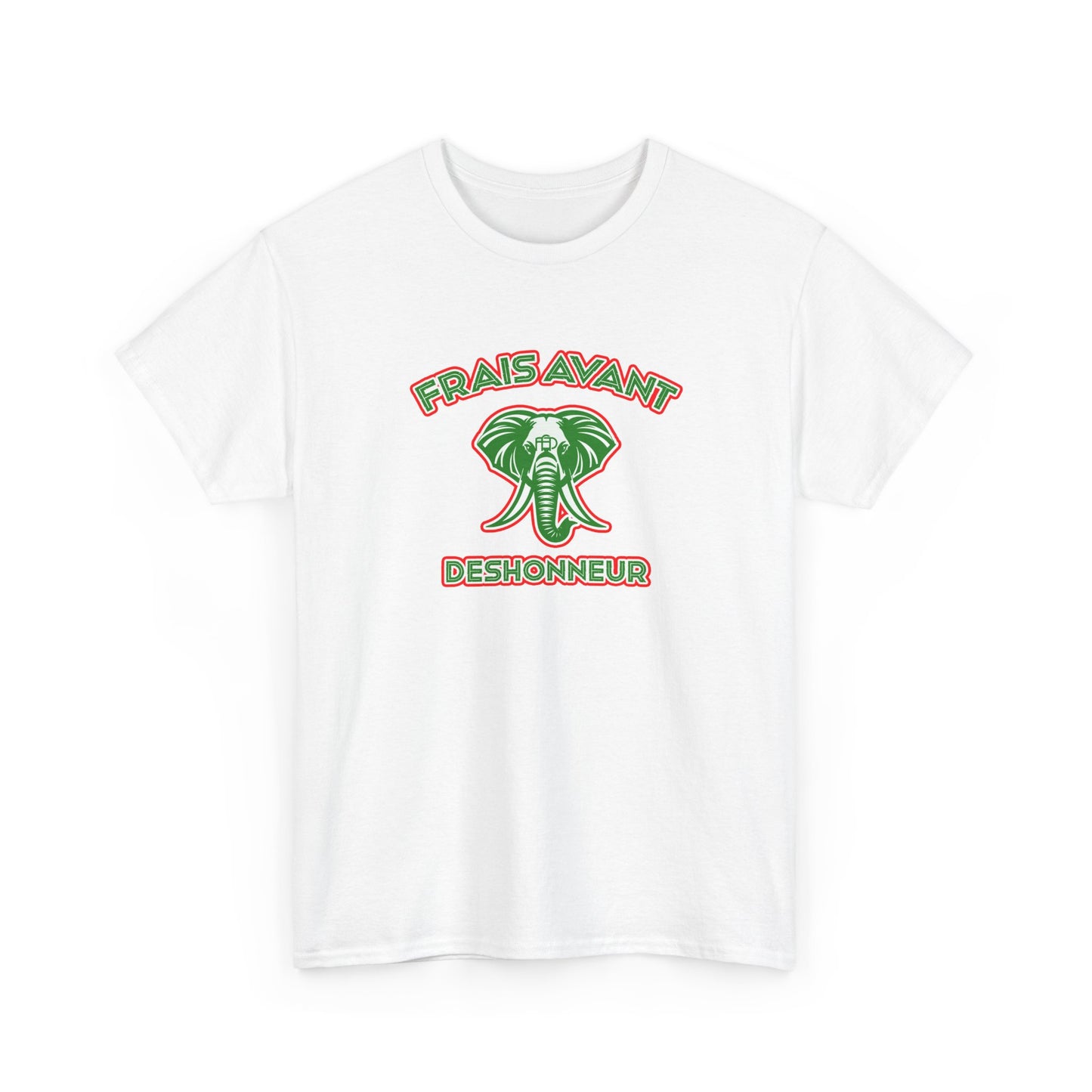 Frais Avant Déshonneur “Year of the Elephant” T (Green&Red)
