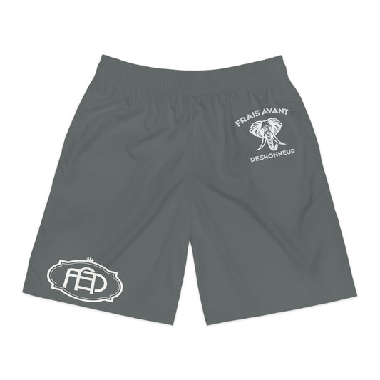 Gray FAD men’s jogger shorts