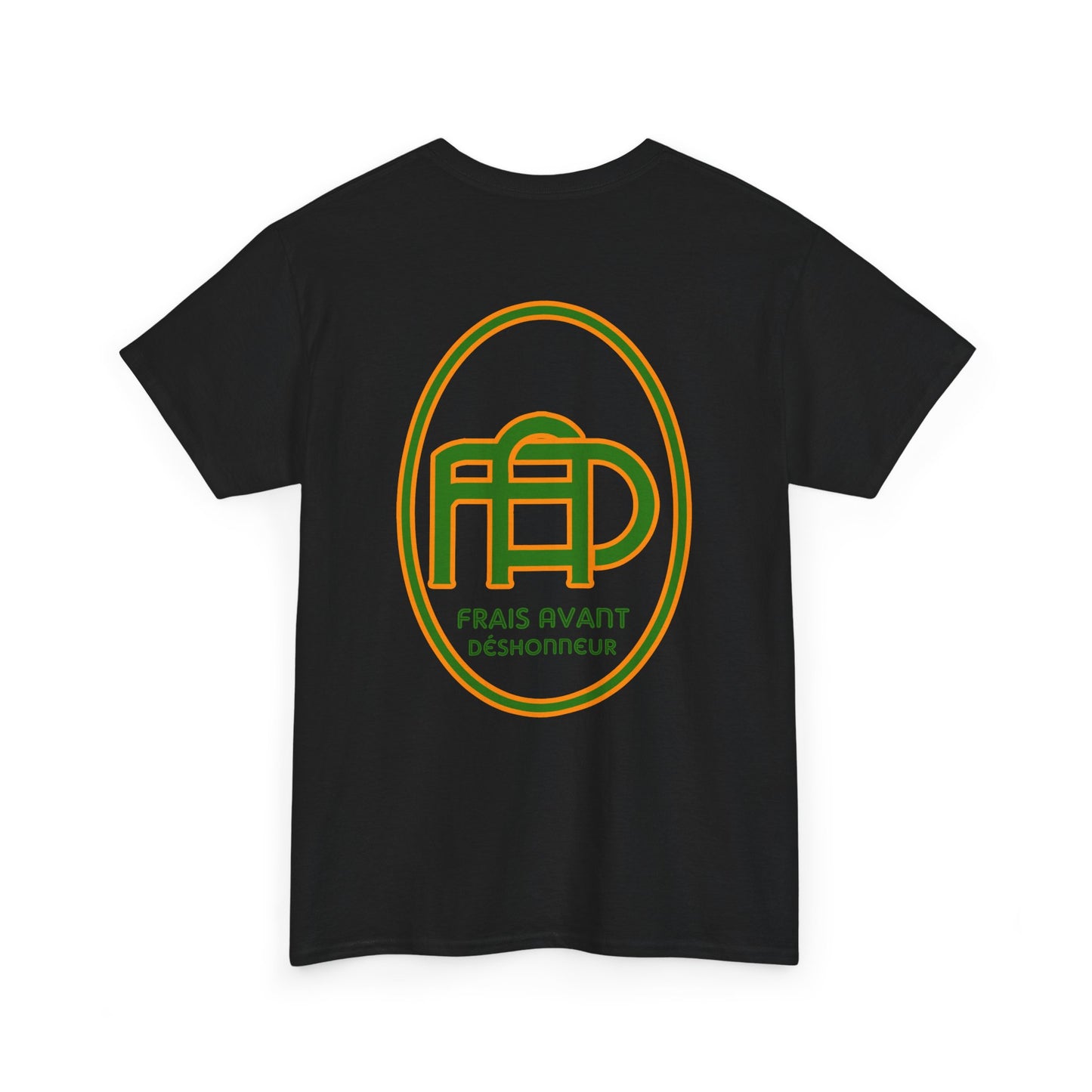 Frais Avant Déshonneur “L’éléphant dans la pièce” Tee (Green&Gold)