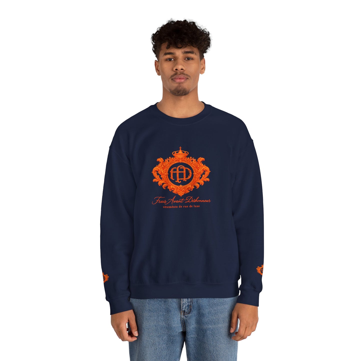 “FAD CREST” Crewneck Sweatshirt by Frais Avant Déshonneur