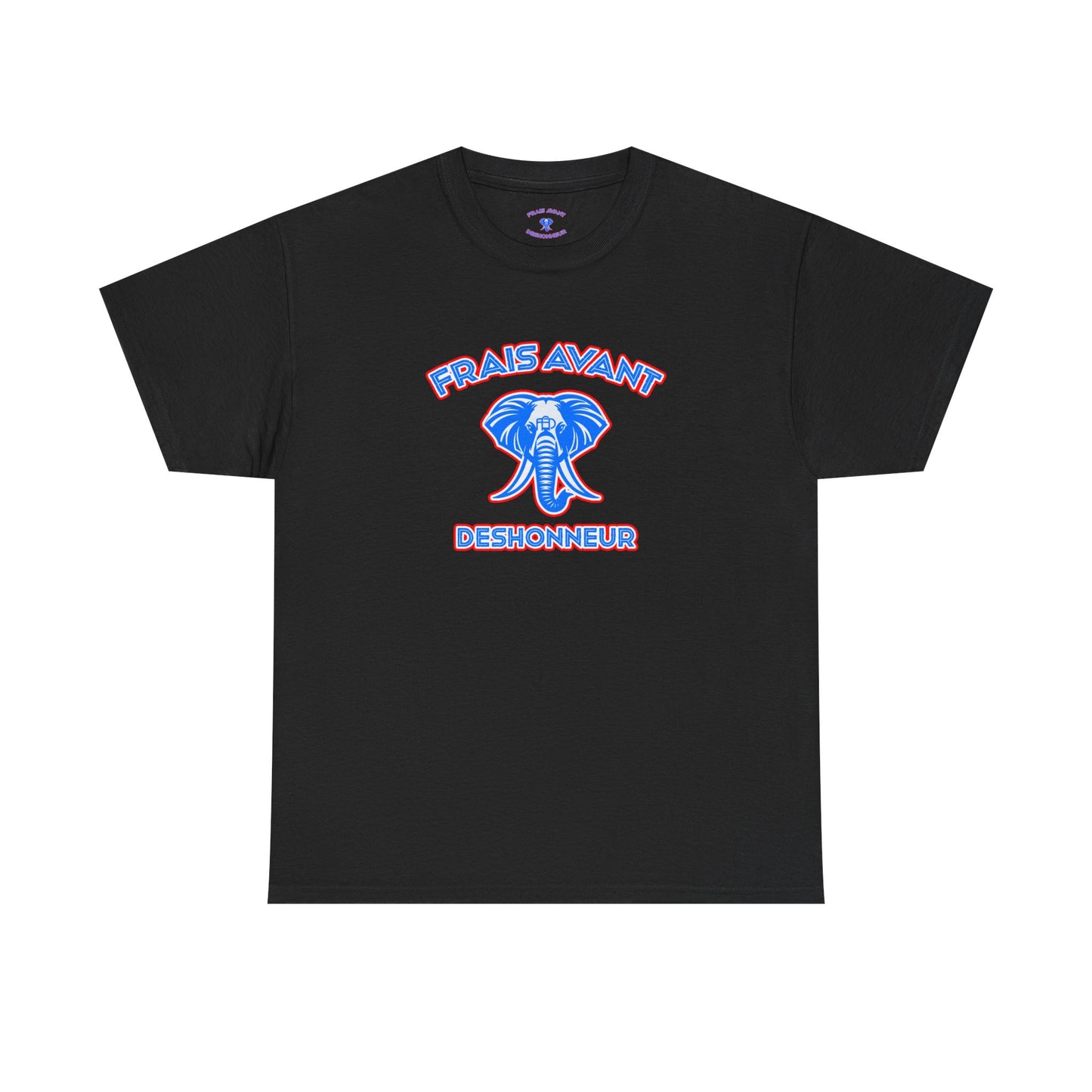 Frais Avant Déshonneur “L’éléphant dans la pièce” Tee (Red,white,blue)