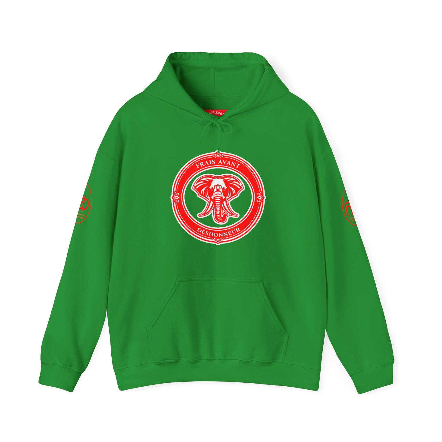 FAD “Sceau de Frais” hoodie(Red logo)