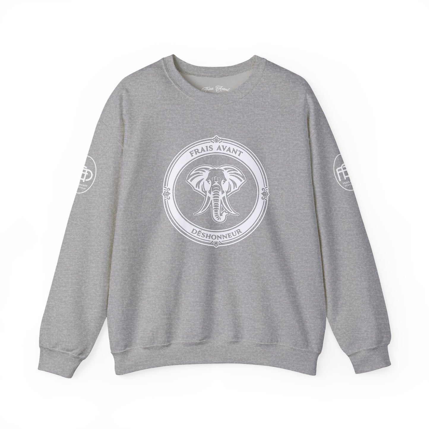 “Sceau de Frais” crewneck sweatshirt by Frais Avant Déshonneur