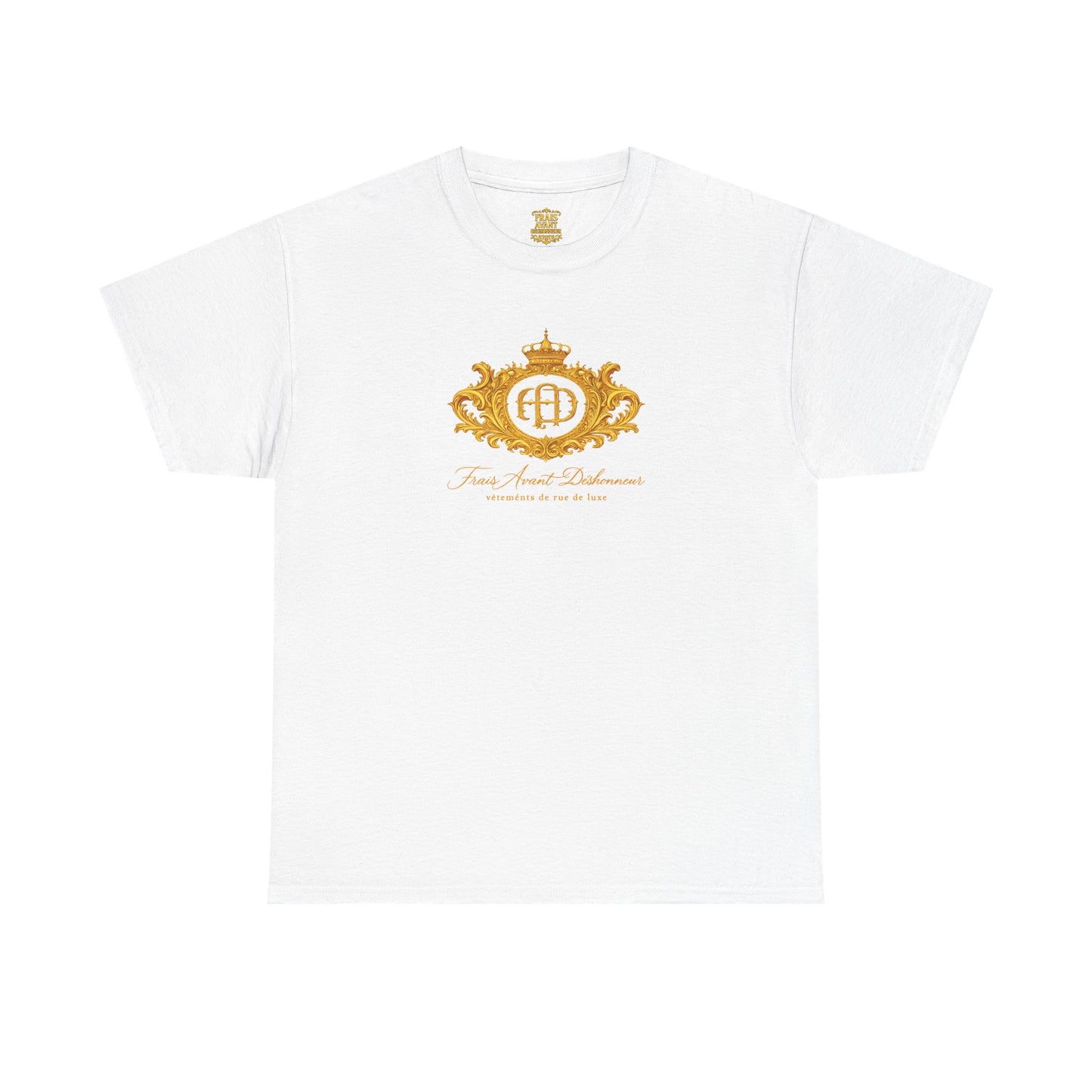 “Frais Avant Déshonneur" FAD Crest Graphic Tee