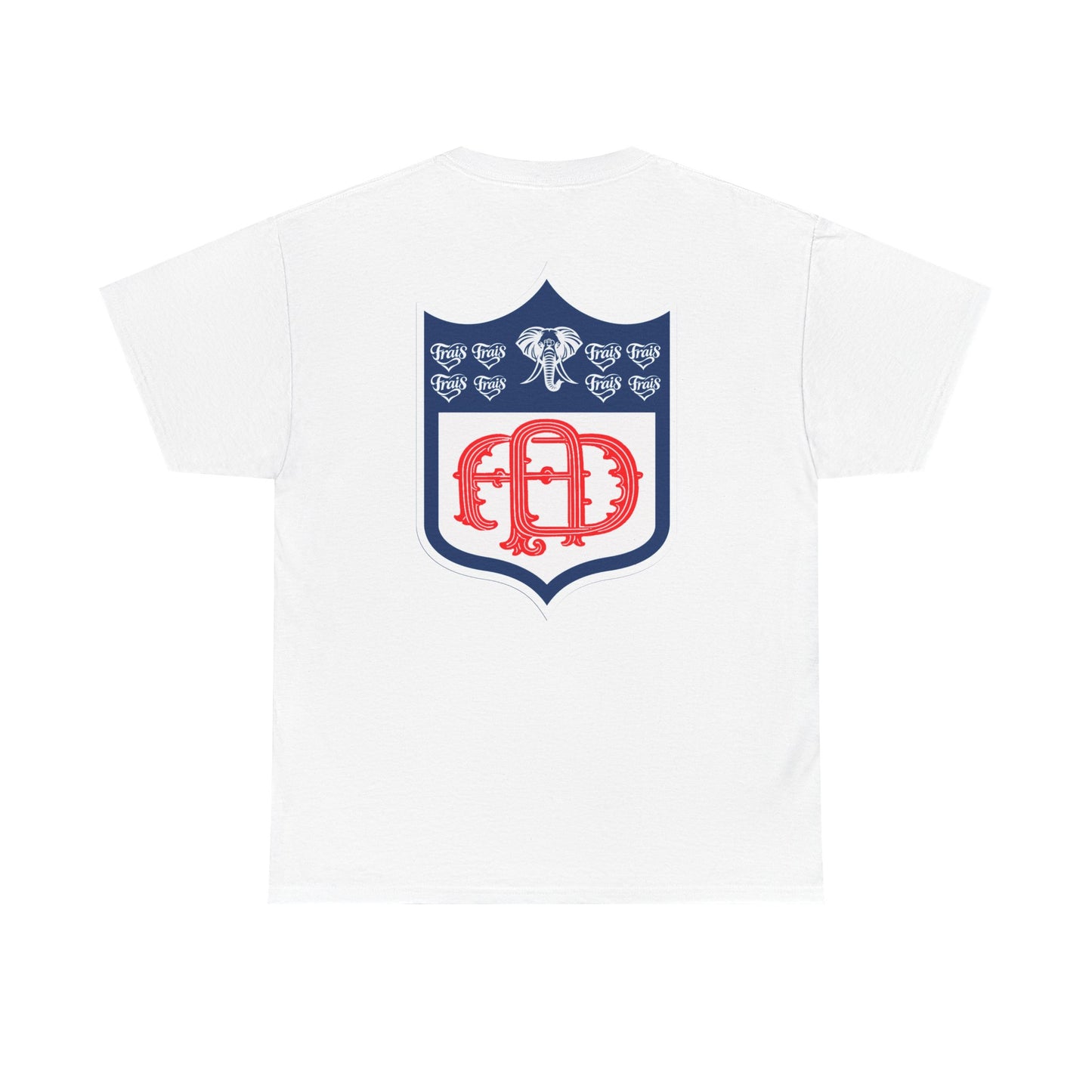 FAD French Crest Tee – "Frais Avant Déshonneur" Vintage-Style Graphic T-Shirt