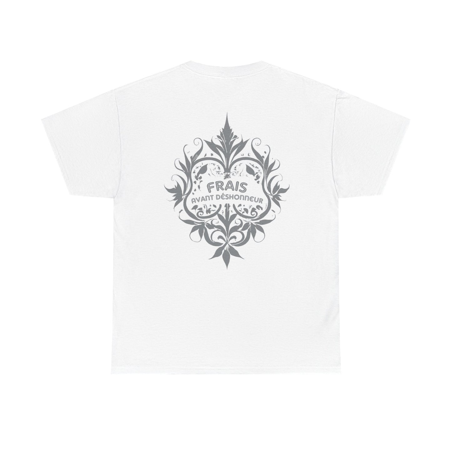 Frais Avant Déshonneur “L’éléphant dans la pièce” Tee (Silver & Black)