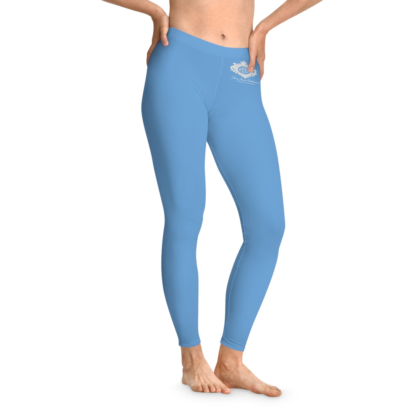 FAD Stretchy Leggings (Carolina Blue)