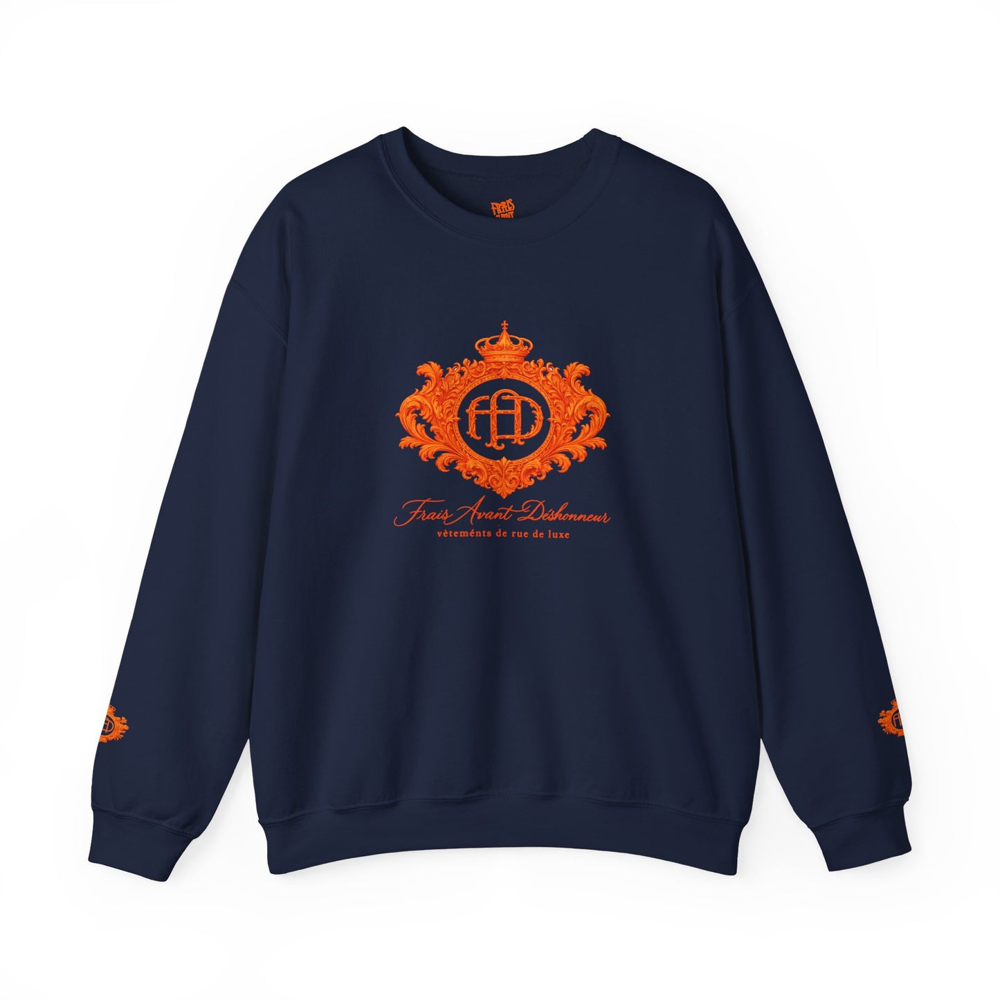 “FAD CREST” Crewneck Sweatshirt by Frais Avant Déshonneur