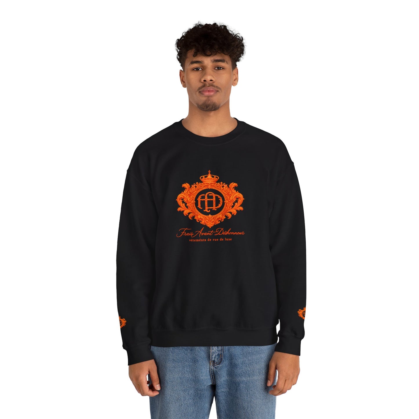 “FAD CREST” Crewneck Sweatshirt by Frais Avant Déshonneur