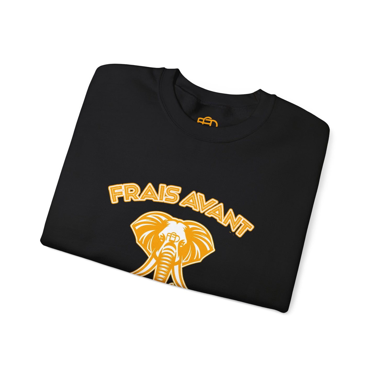 FAD “L’éléphant dans la pièce” crewneck sweatshirt (Gold logo)