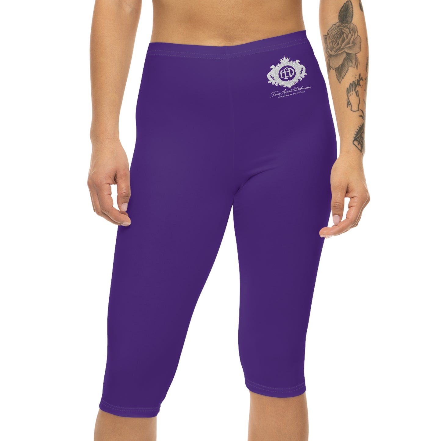Copy of Copy of Copy of FAD Stretchy Leggings (BLACK)