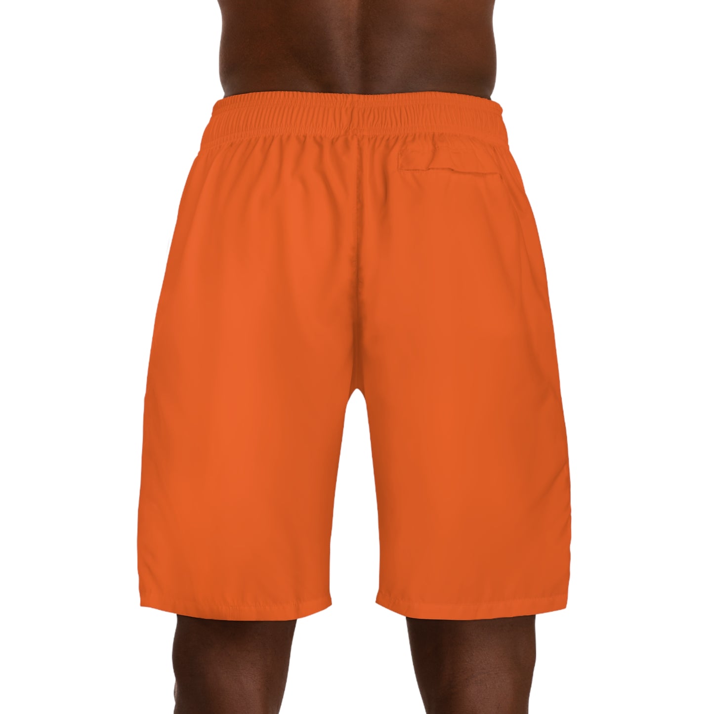 Men's Jogger Shorts (Orange)