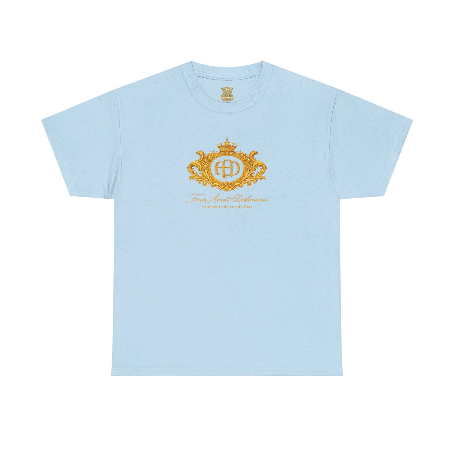 “Frais Avant Déshonneur" FAD Crest Graphic Tee