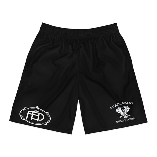 Black FAD men’s jogger shorts