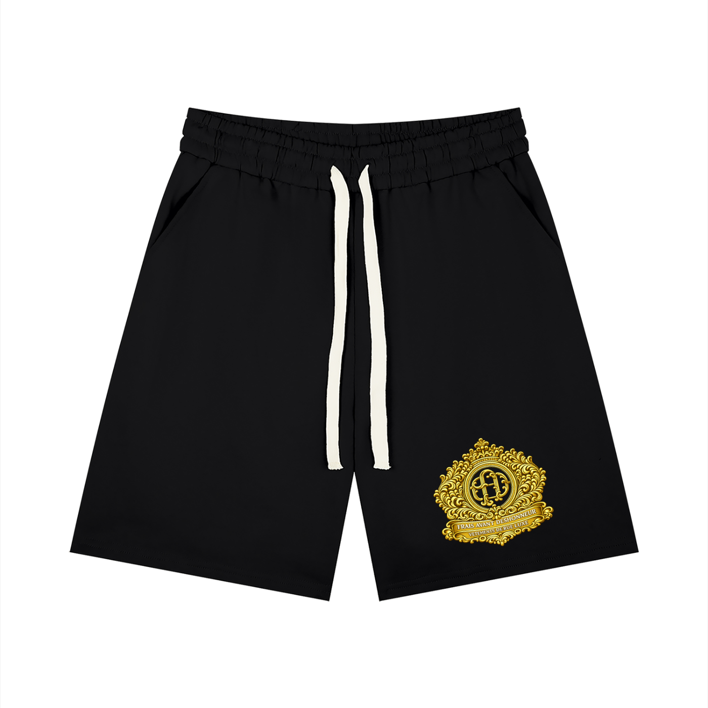 Men’s Loose Fit FAD CrestDrawstring Shorts