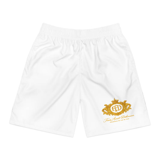 Frais Avant Déshonneur Men's Jogger Shorts (White)