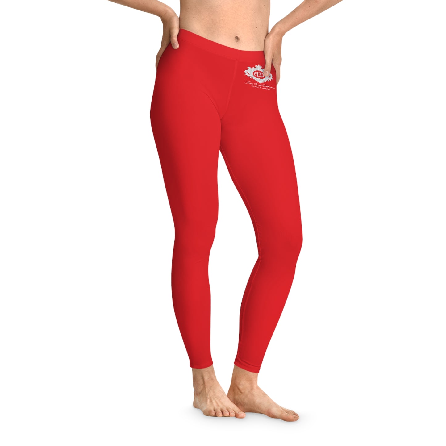 FAD Stretchy Leggings (Red)