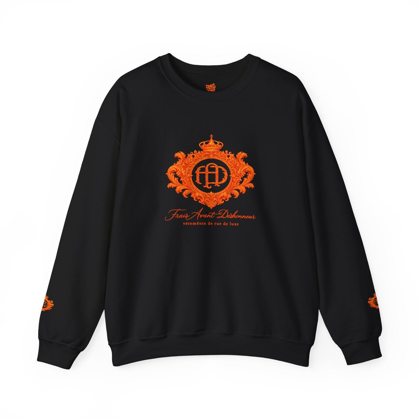 “FAD CREST” Crewneck Sweatshirt by Frais Avant Déshonneur