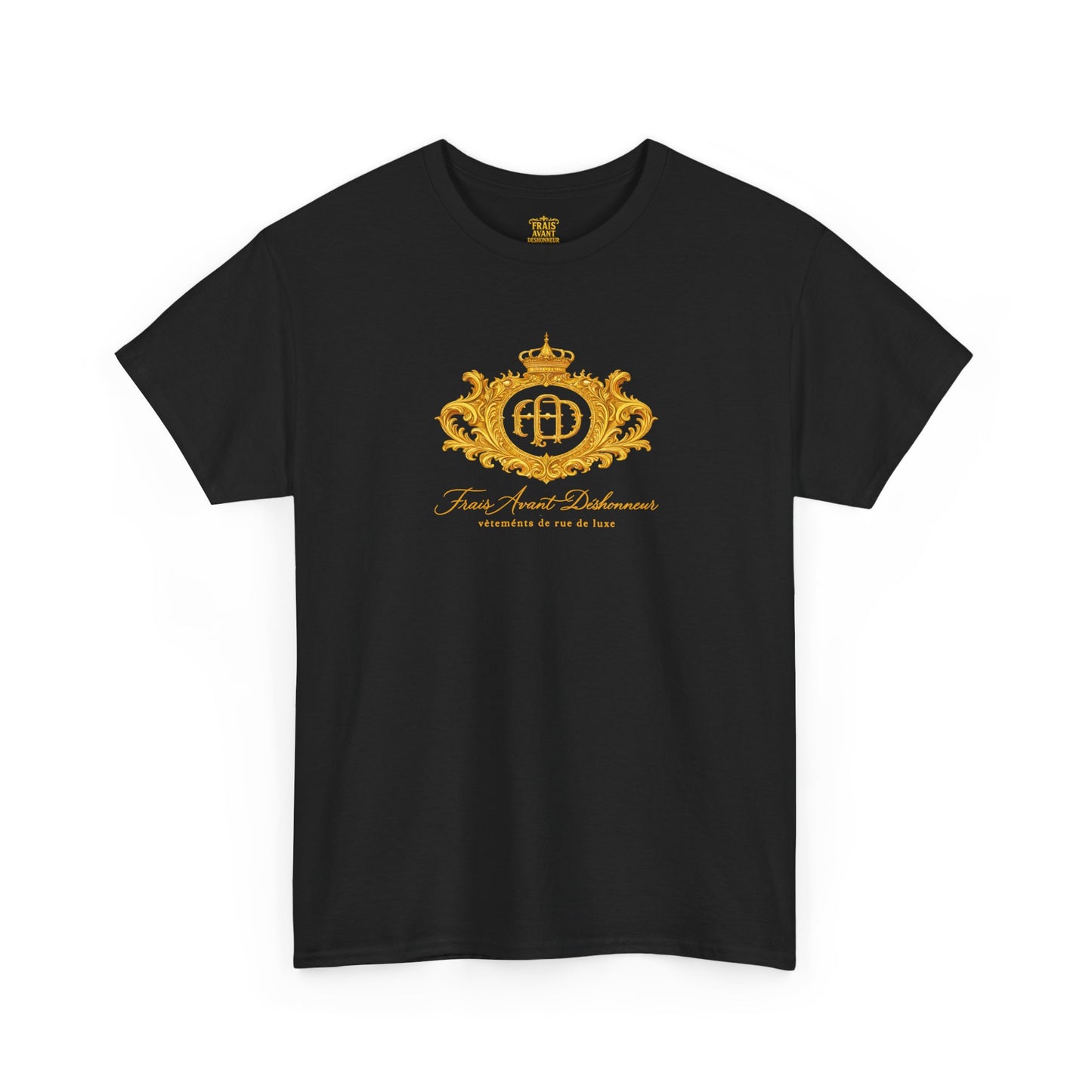 “Frais Avant Déshonneur" FAD Crest Graphic Tee