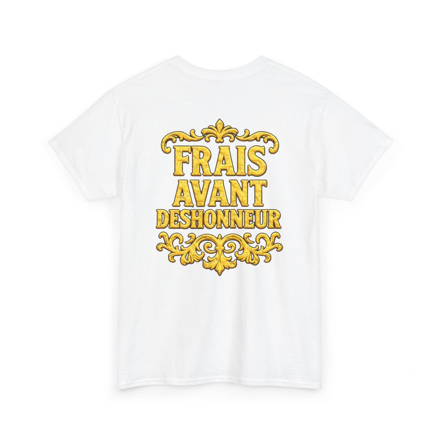 “Frais Avant Déshonneur" FAD Crest Graphic Tee