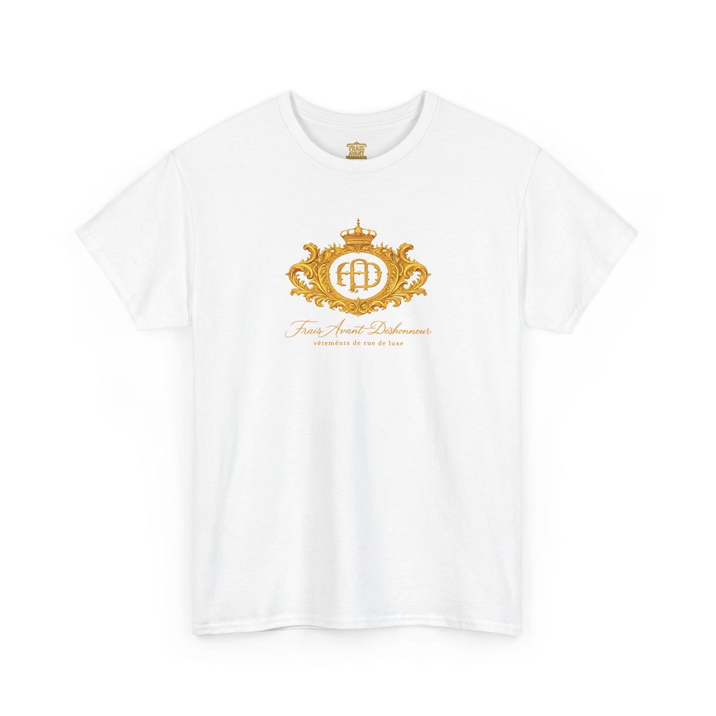 “Frais Avant Déshonneur" FAD Crest Graphic Tee