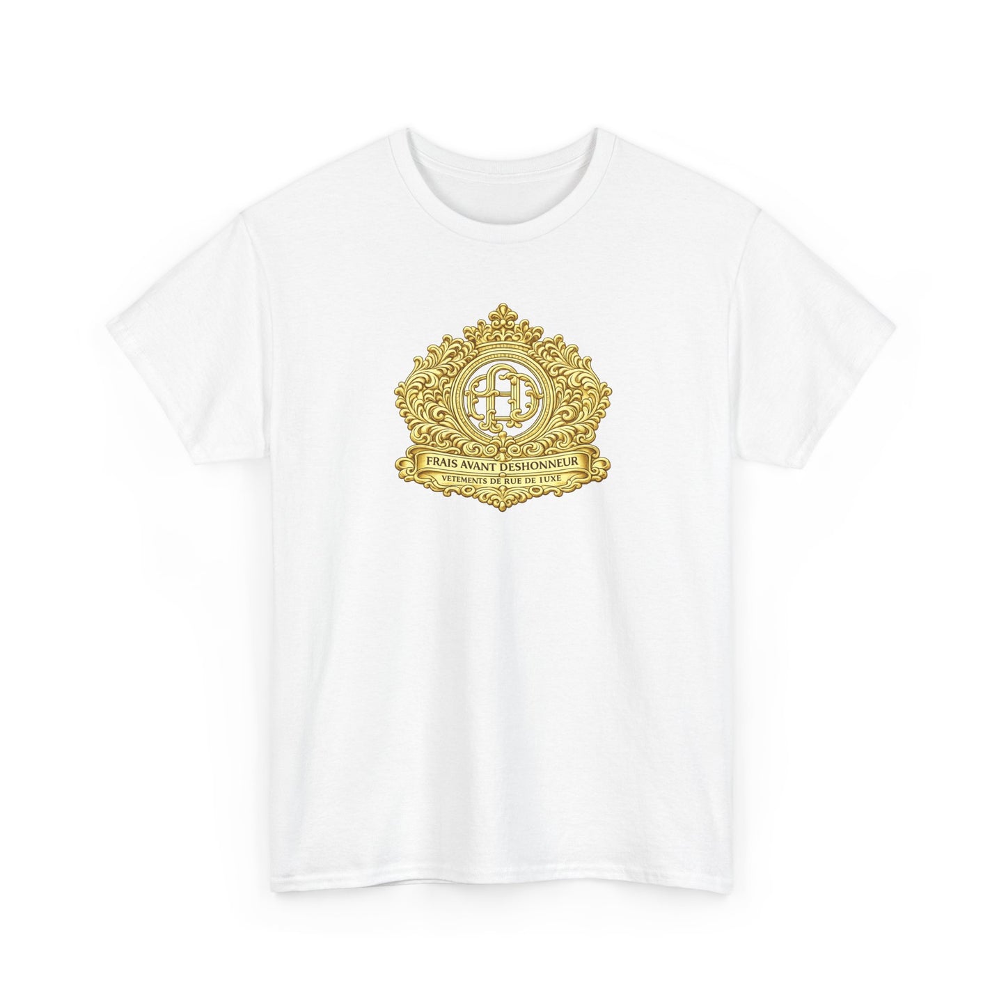 Gold FAD Crest Cotton Tee