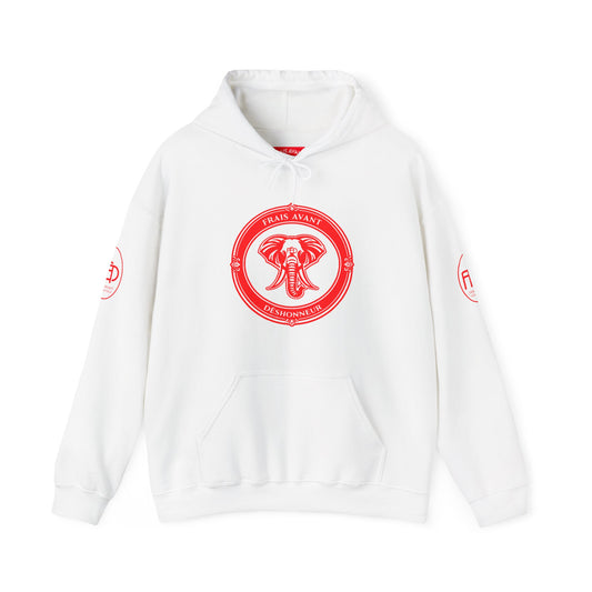 FAD “Sceau de Frais” hoodie(Red logo)
