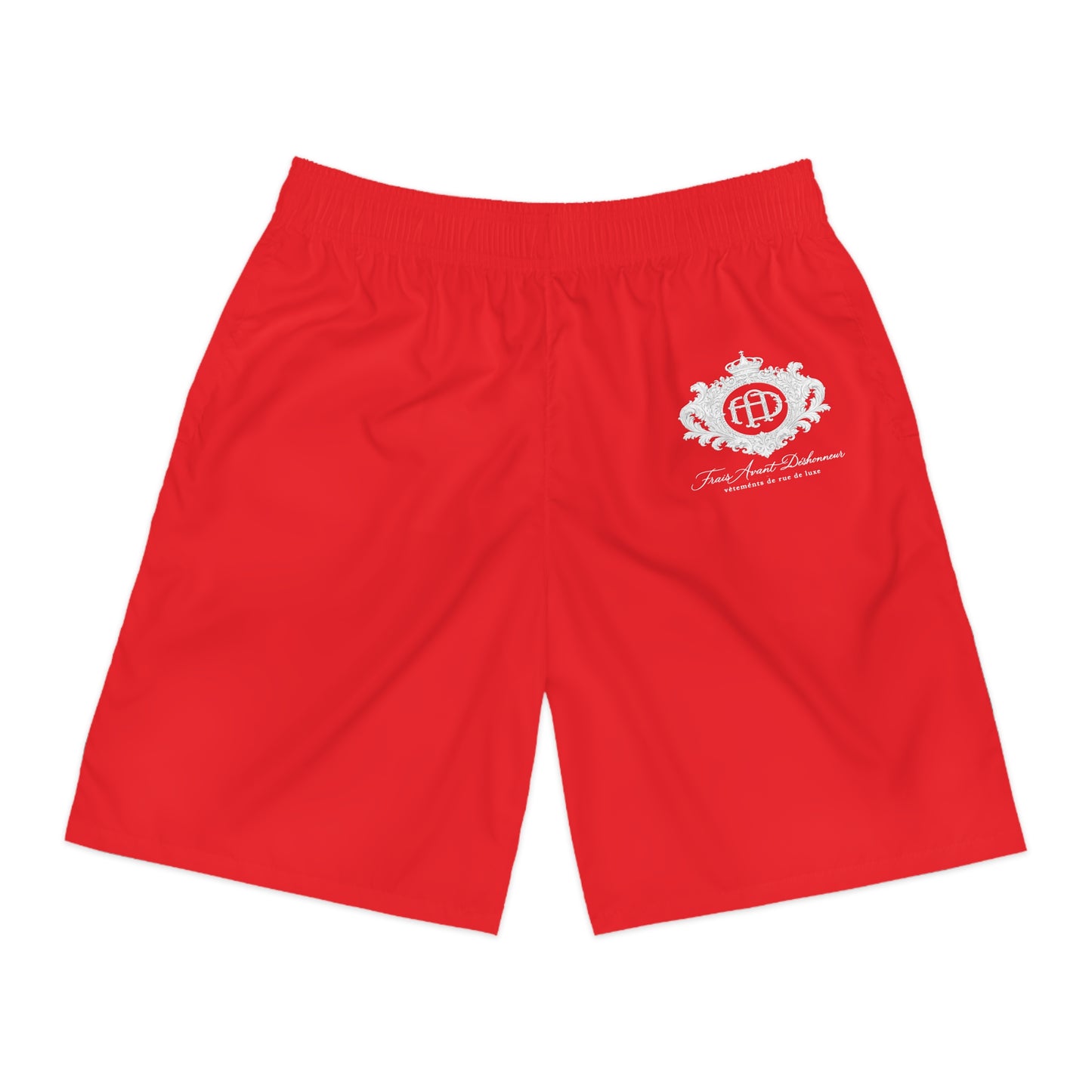 Men's Jogger Shorts (Red)