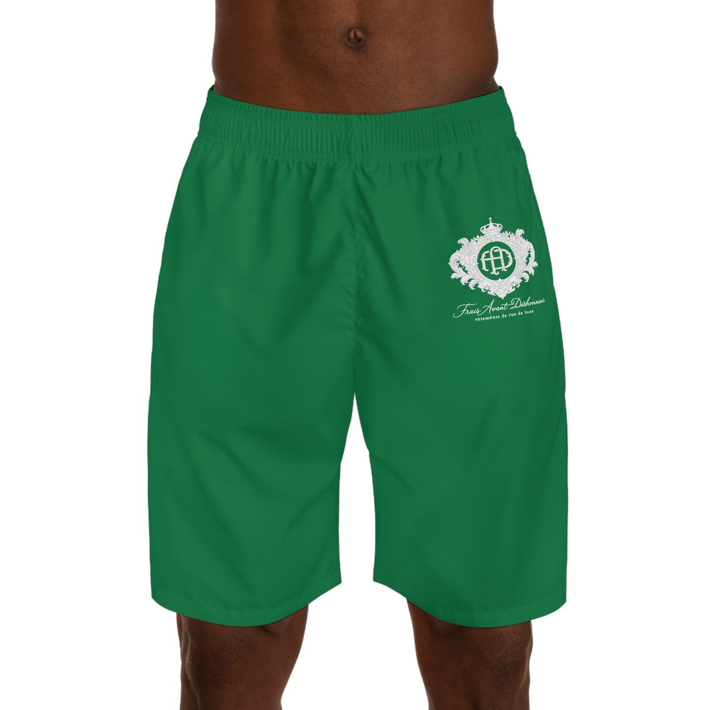 Men's Jogger Shorts (Green)