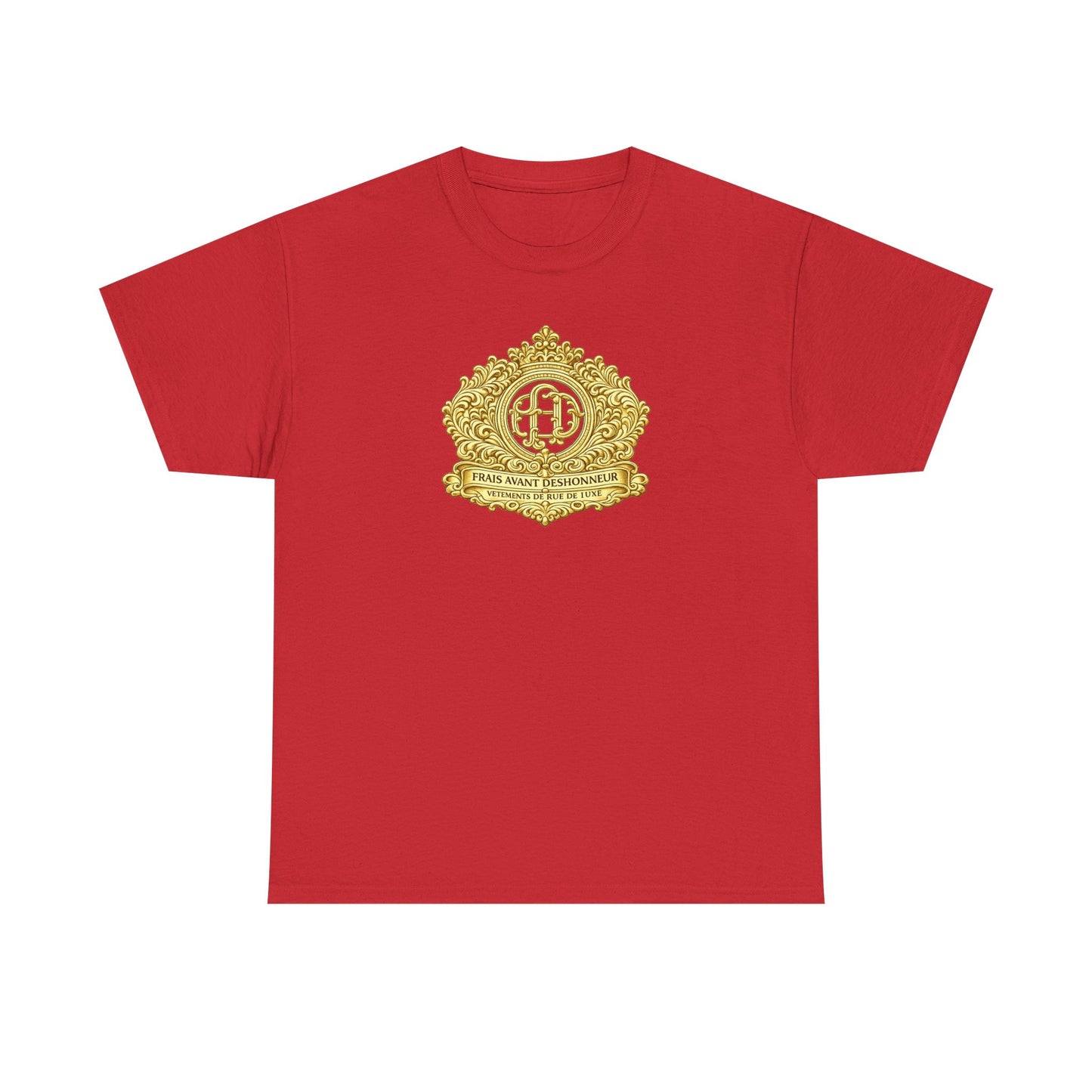 Gold FAD Crest Cotton Tee