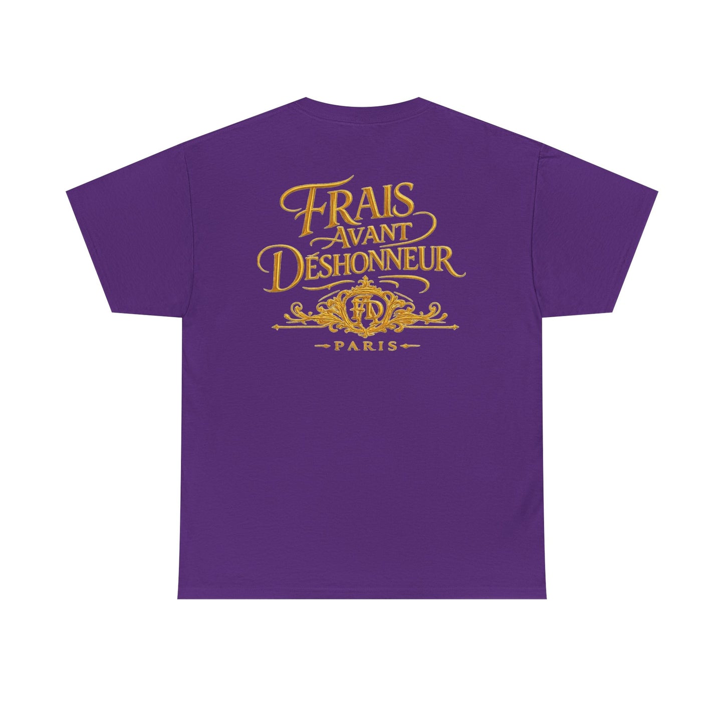 Gold FAD Crest Cotton Tee