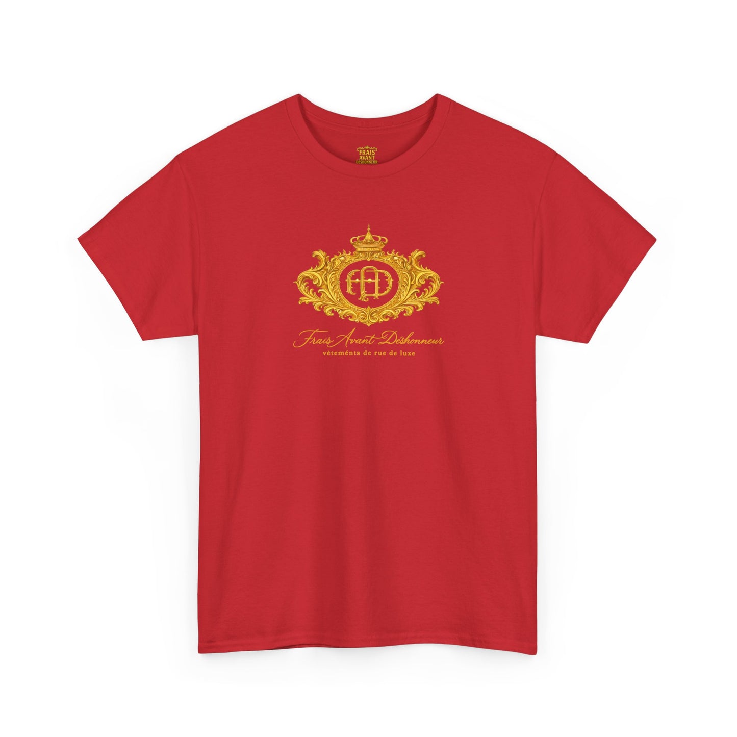FAD Crest Graphic Tee(Gold logo)