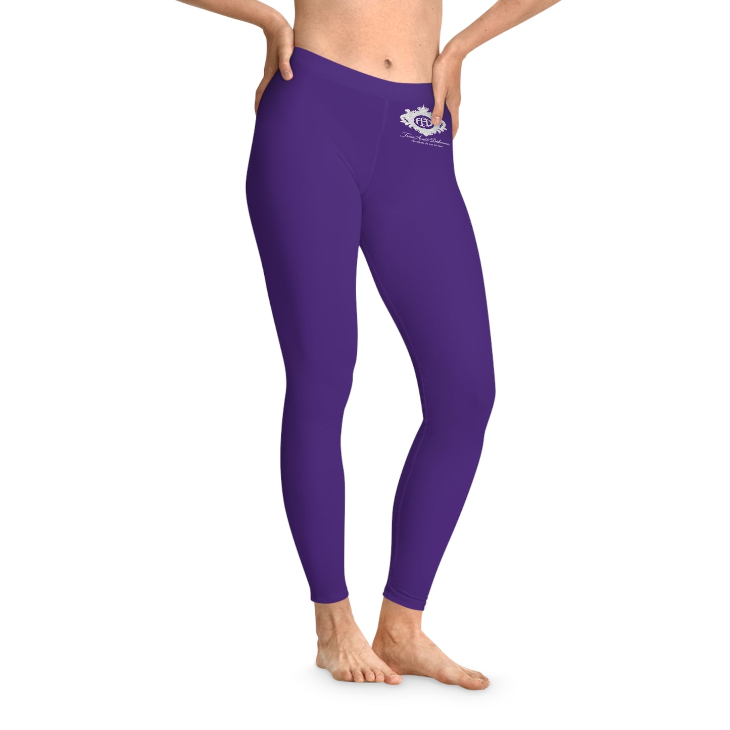 FAD Stretchy Leggings (Purple)