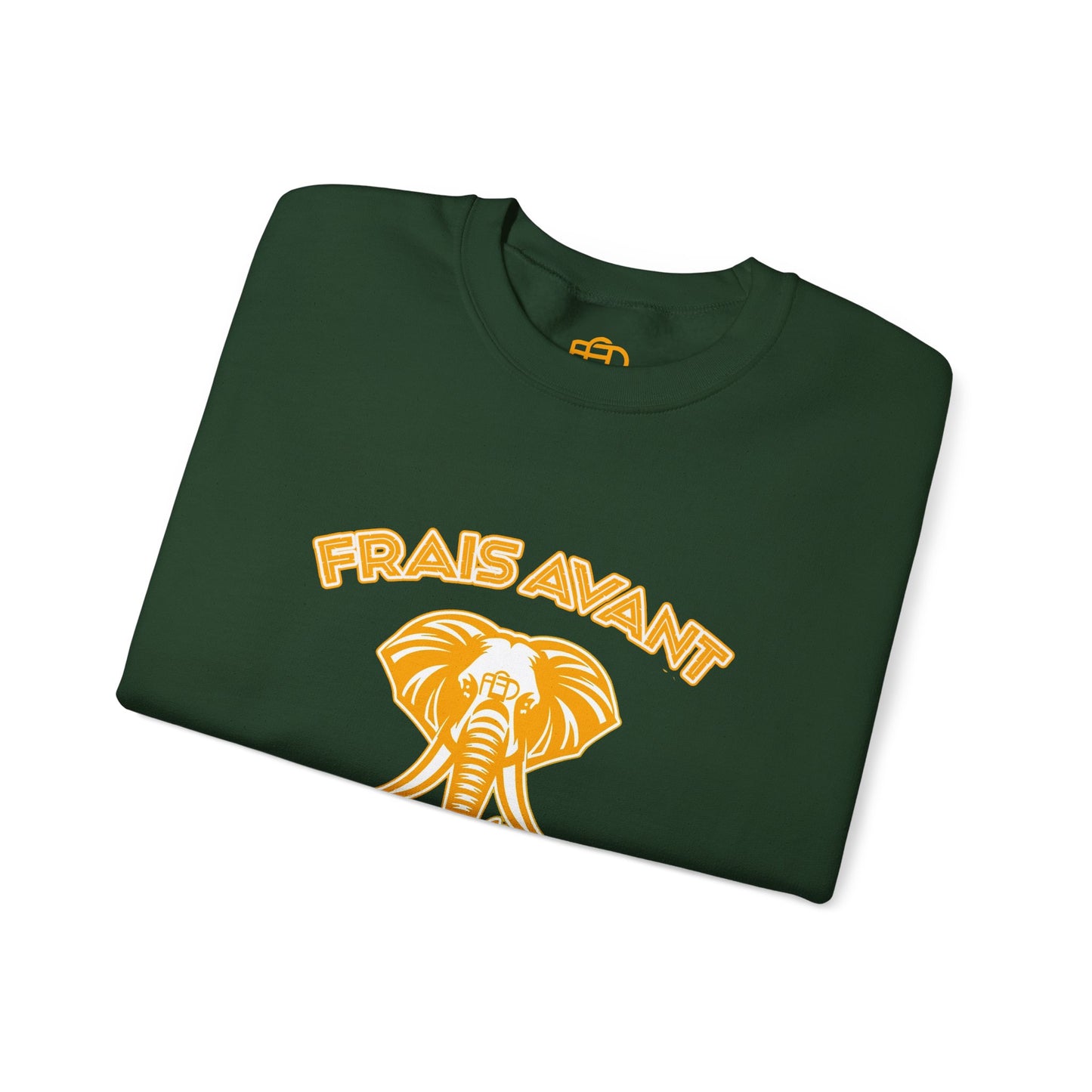 FAD “L’éléphant dans la pièce” crewneck sweatshirt (Gold logo)