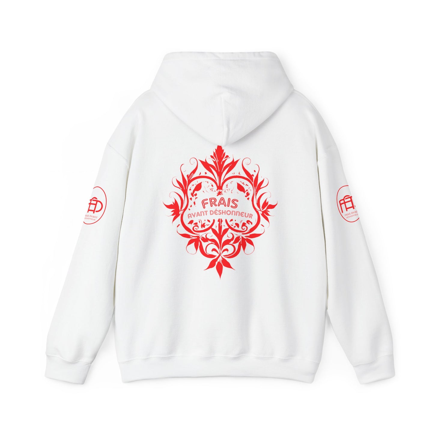 FAD “Sceau de Frais” hoodie(Red logo)