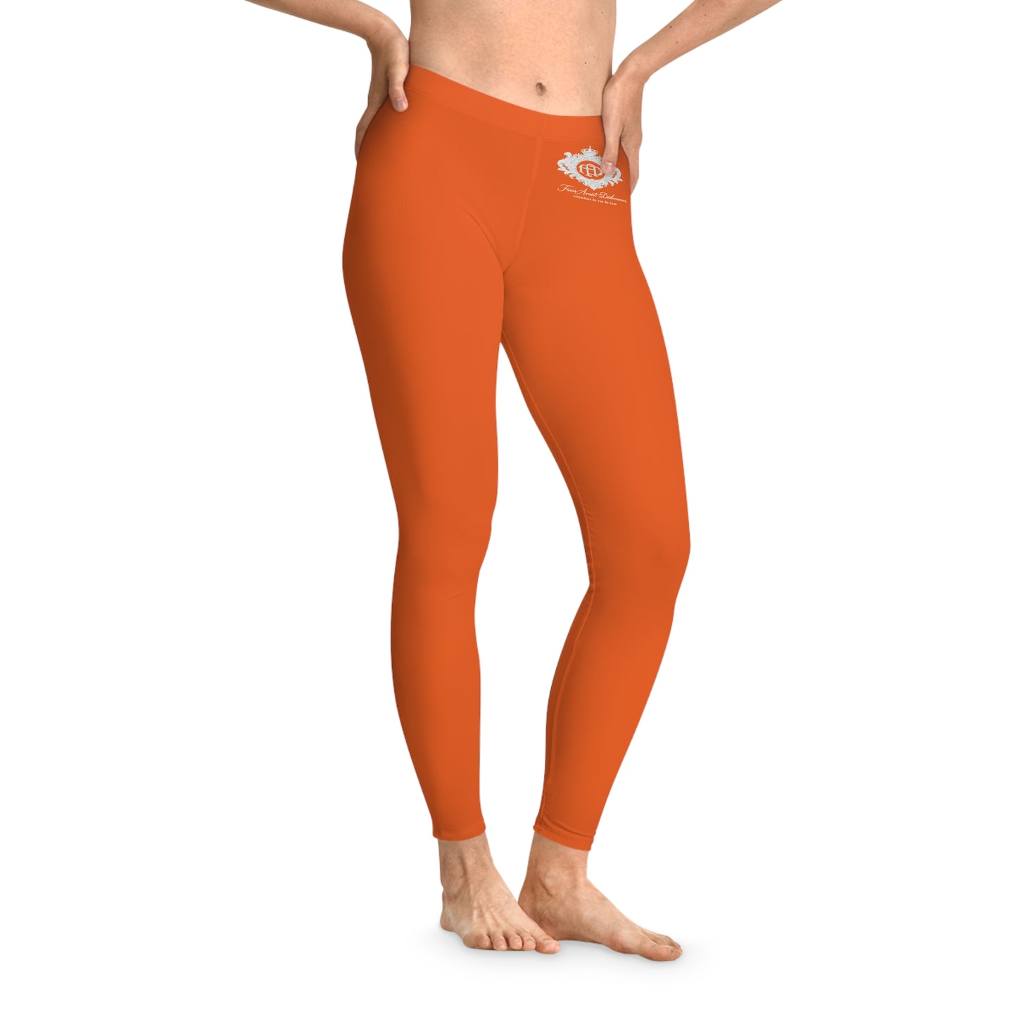 FAD Stretchy Leggings (Orange)