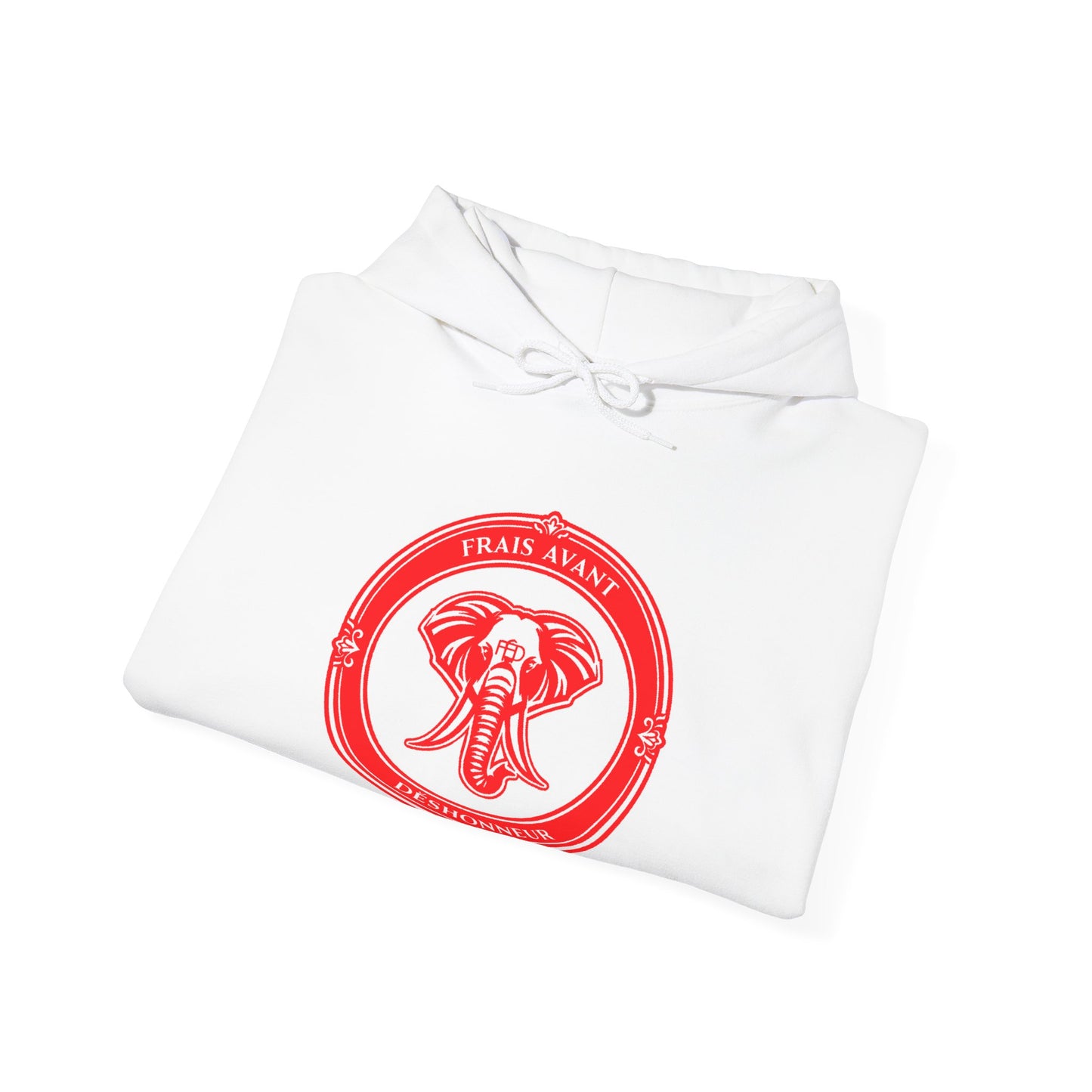 FAD “Sceau de Frais” hoodie(Red logo)