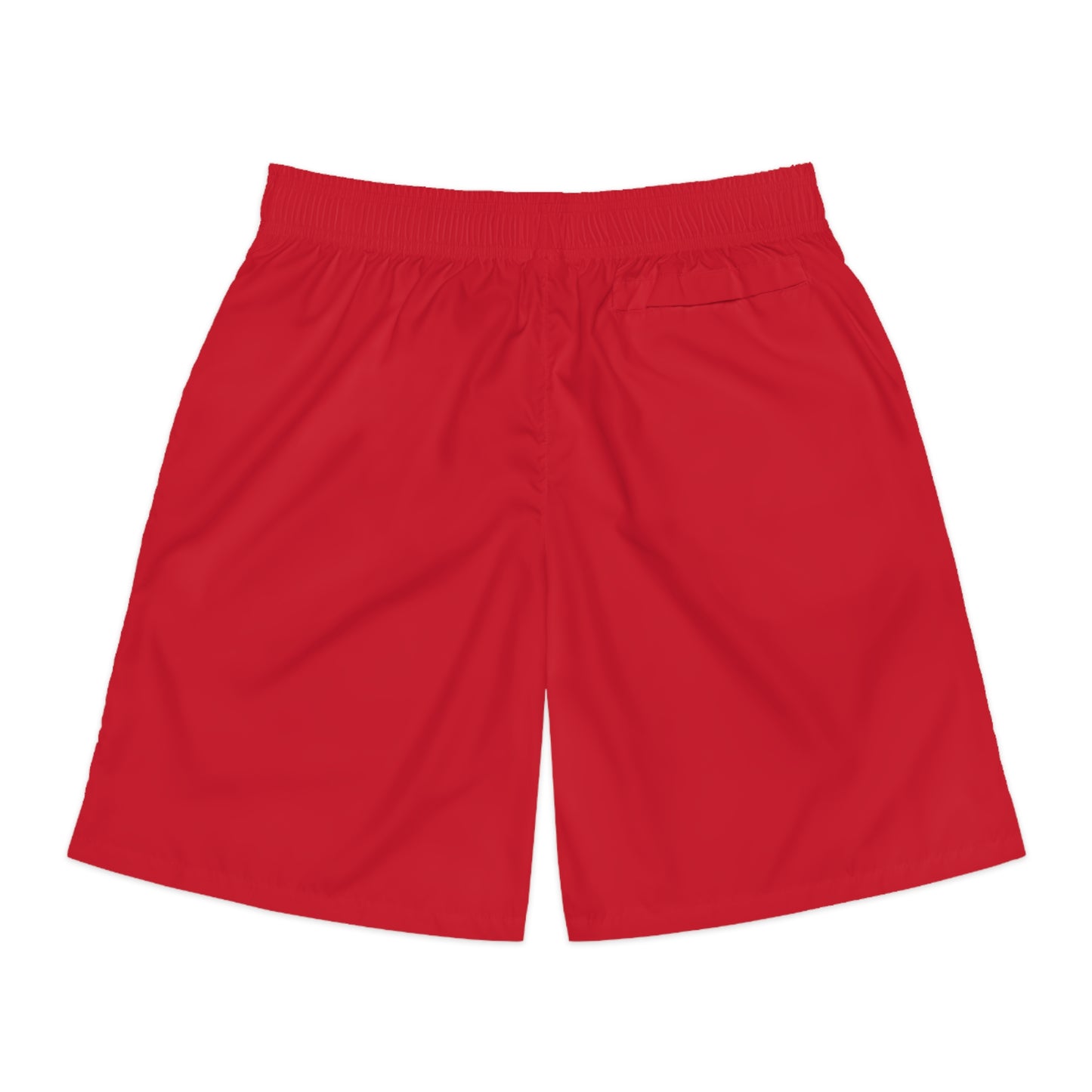 Frais Avant Déshonneur Men's Jogger Shorts with gold FAD Crest logo (Red)
