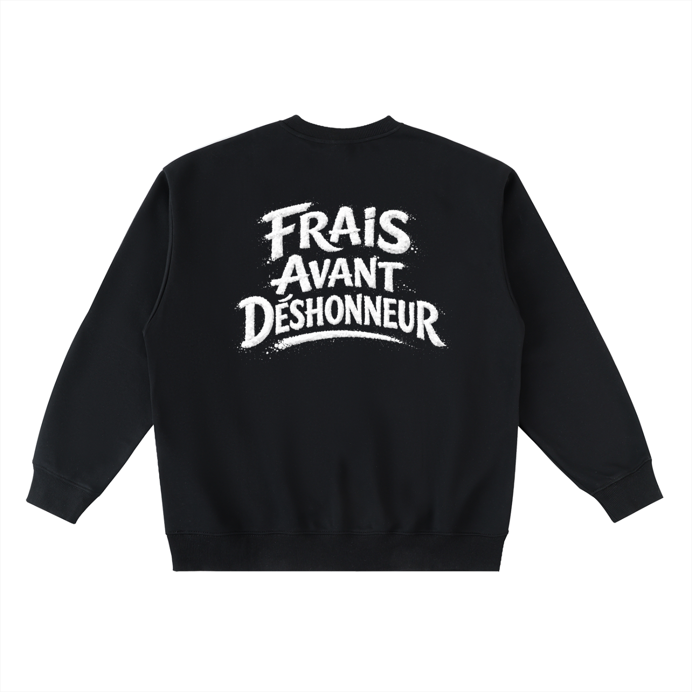 Oversized Crewneck Taped Sweatshirt